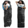 Мешок спальный NATUREHIKE CW400 NH18C400-D с утиным пухом размер L черный 6927595794548