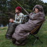 Спальный мешок NATUREHIKE U SERIES U350 двойной хлопок осень-зима молния справа Green 6927595767238