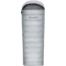 Ультралёгкий спальный мешок NATUREHIKE RM40 Series Утиный пух Grey Size M, 6927595707159
